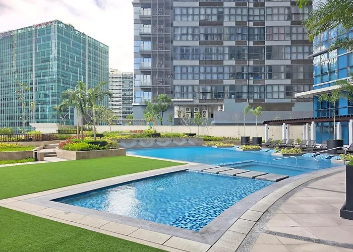 Bgc Uptown Parksuites Modern 1br With Balcony 300mbps 公寓 马尼拉