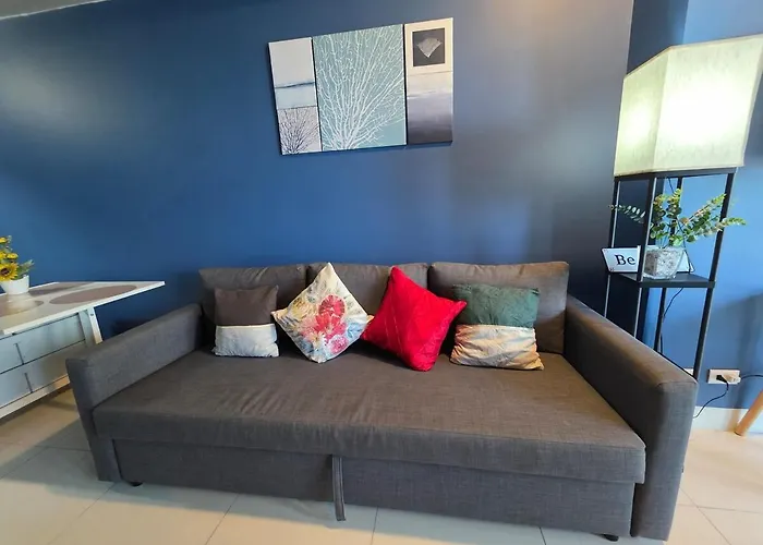 公寓 Bgc Uptown Parksuites Modern 1br With Balcony 300mbps