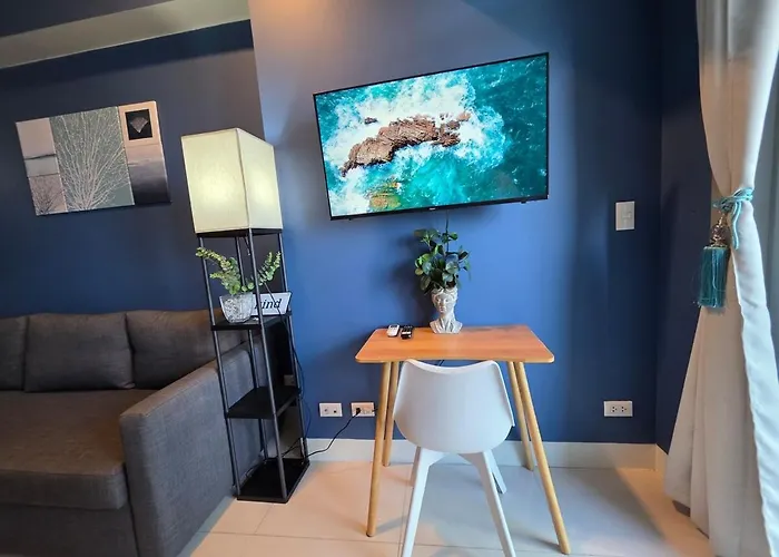 公寓 Bgc Uptown Parksuites Modern 1br With Balcony 300mbps 马尼拉