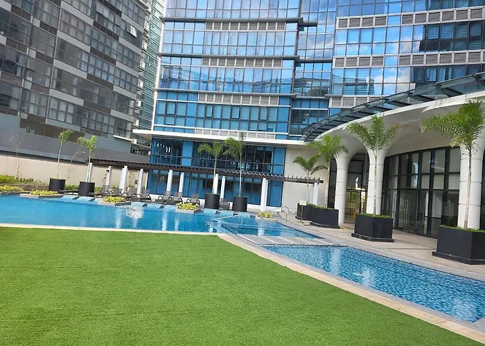 Bgc Uptown Parksuites Modern 1br With Balcony 300mbps 公寓 马尼拉